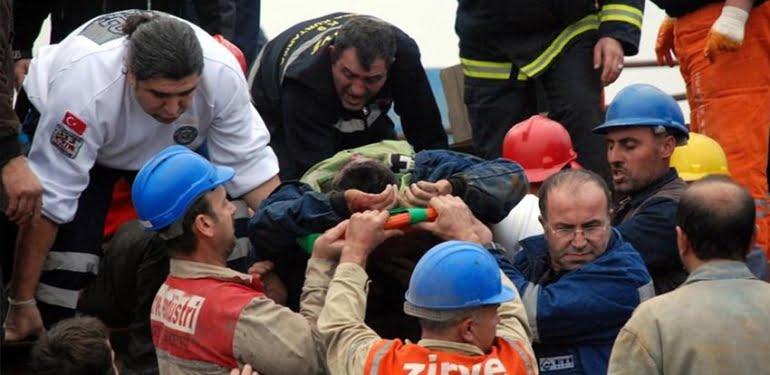 Samsun Eti Bakır İşletmesin'de 7 Hayat birden çöktü