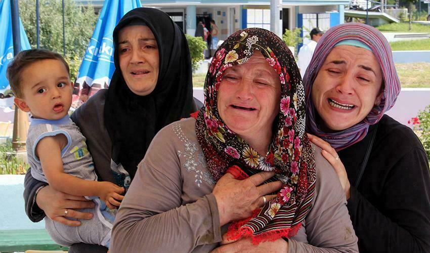 Samsun'da sel felaketinden sonra vatandaşlar