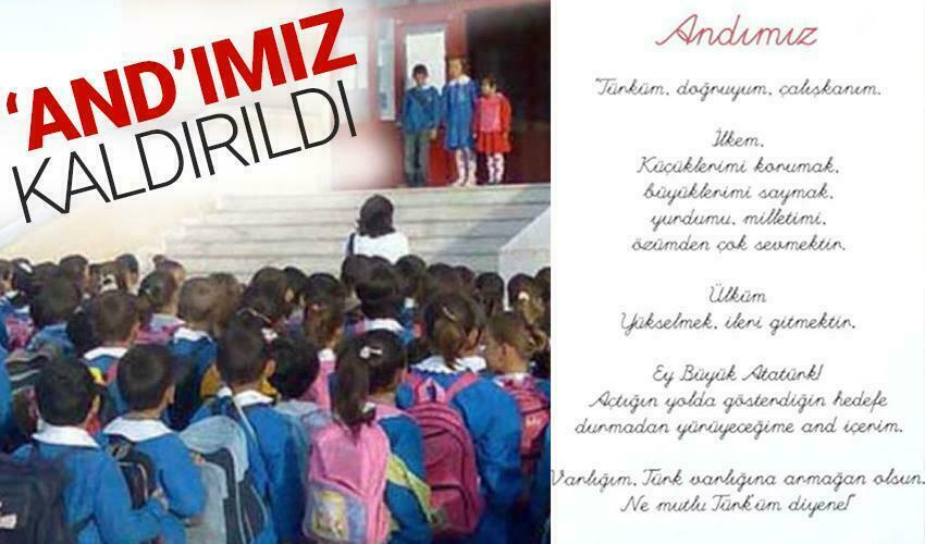 Andımız kaldırıldı!