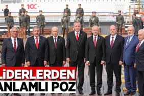 LİDERLERDEN ANLAMLI POZ - 19 mayıs 1919