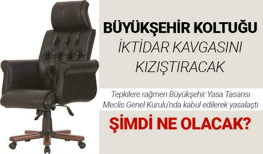 BÜYÜKŞEHİR KOLTUĞU iktidar kavgasını kızıştıracak