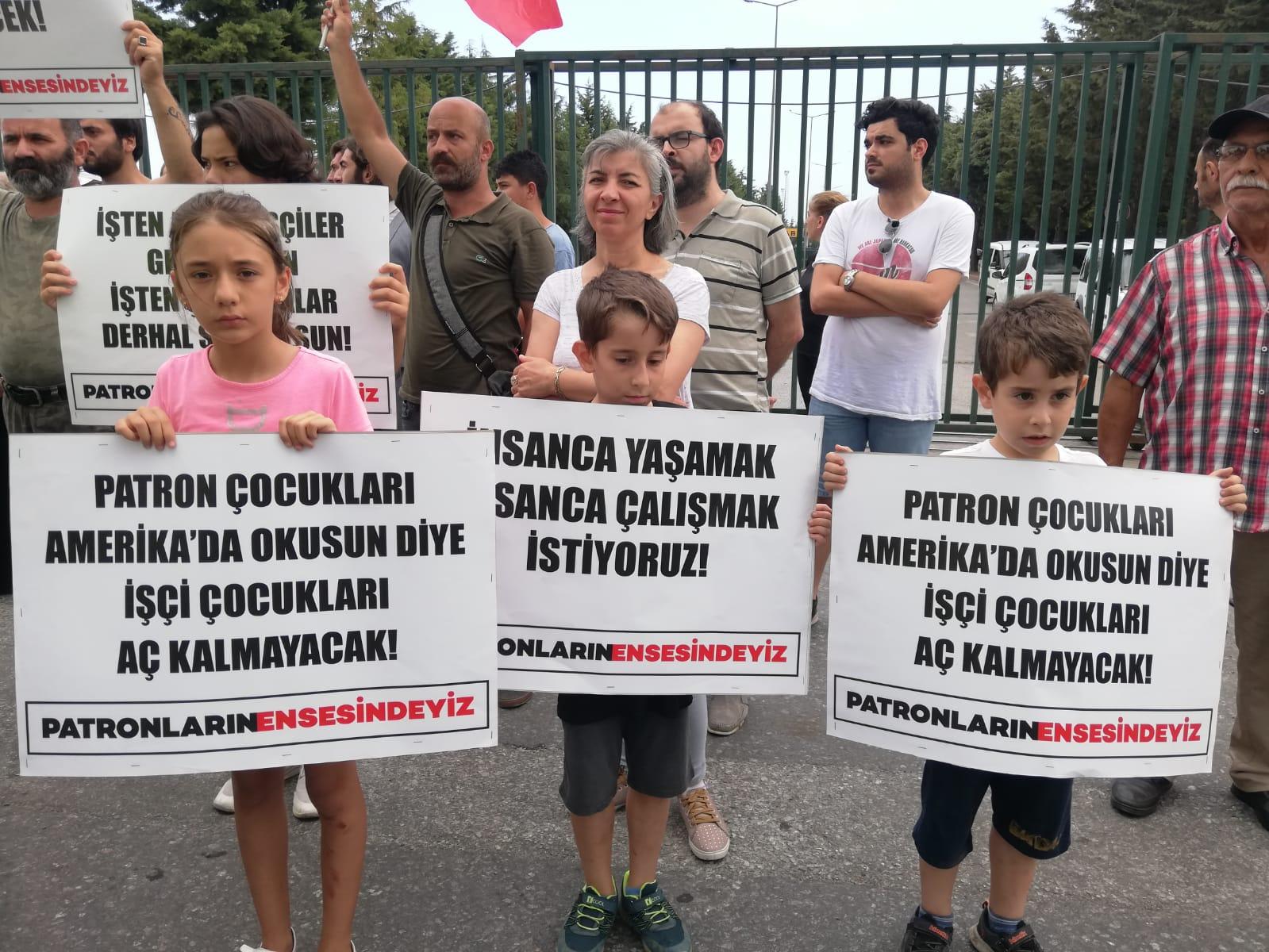 Bat işçileri eylemde