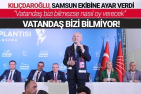  Kabahat bizde ama düzelteceğiz
