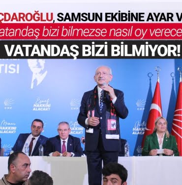  Kabahat bizde ama düzelteceğiz