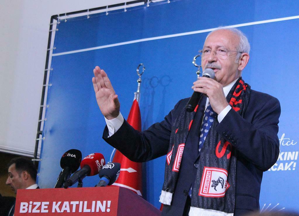 Kemal Kılıçdaroğlu, Bafra grup toplantısında