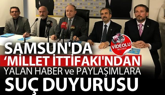 Milet İttifakı'ndan suç duyurusu