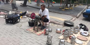 Modern çağa direnen Kalaycılar