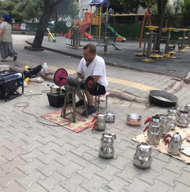 Modern çağa direnen Kalaycılar