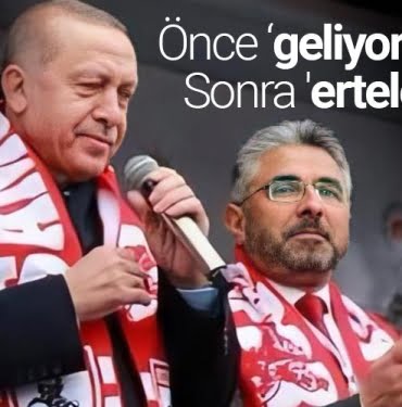 Önce geliyor dendi sonra ertelendi