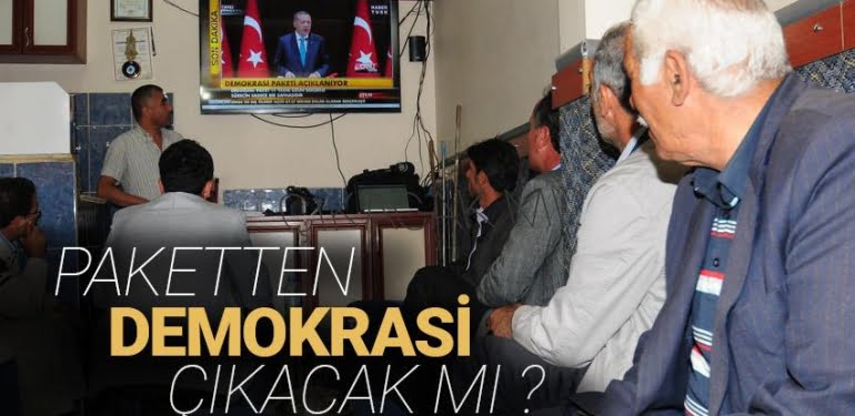 Paketten demokrasi mi çıkacak?