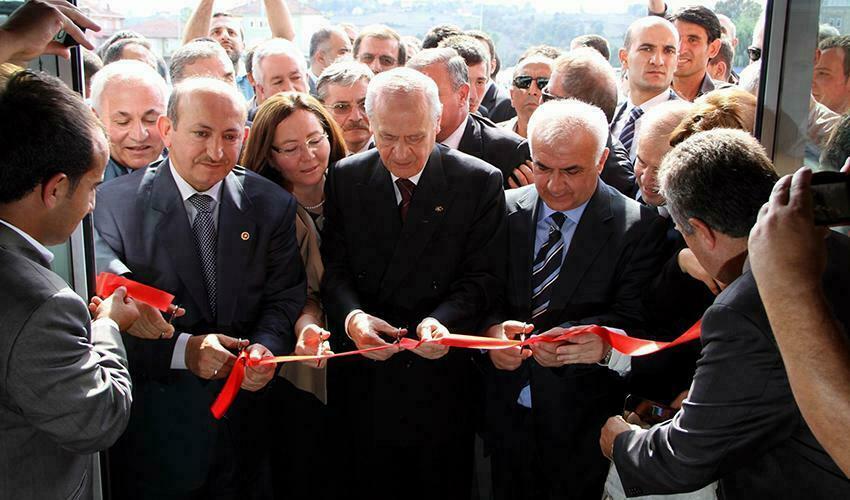 Devlet Bahçeli Kavak Otogarı açılış töreninde