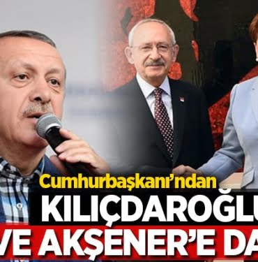 Erdoğan'dan Kılıçdaroğlu ve Akşener'e davet