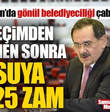 Samsun'da gönül belediyeciliği çabuk bitti