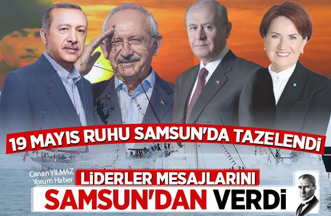 Samsun'dan ANADOLU'ya bir güneş doğdu