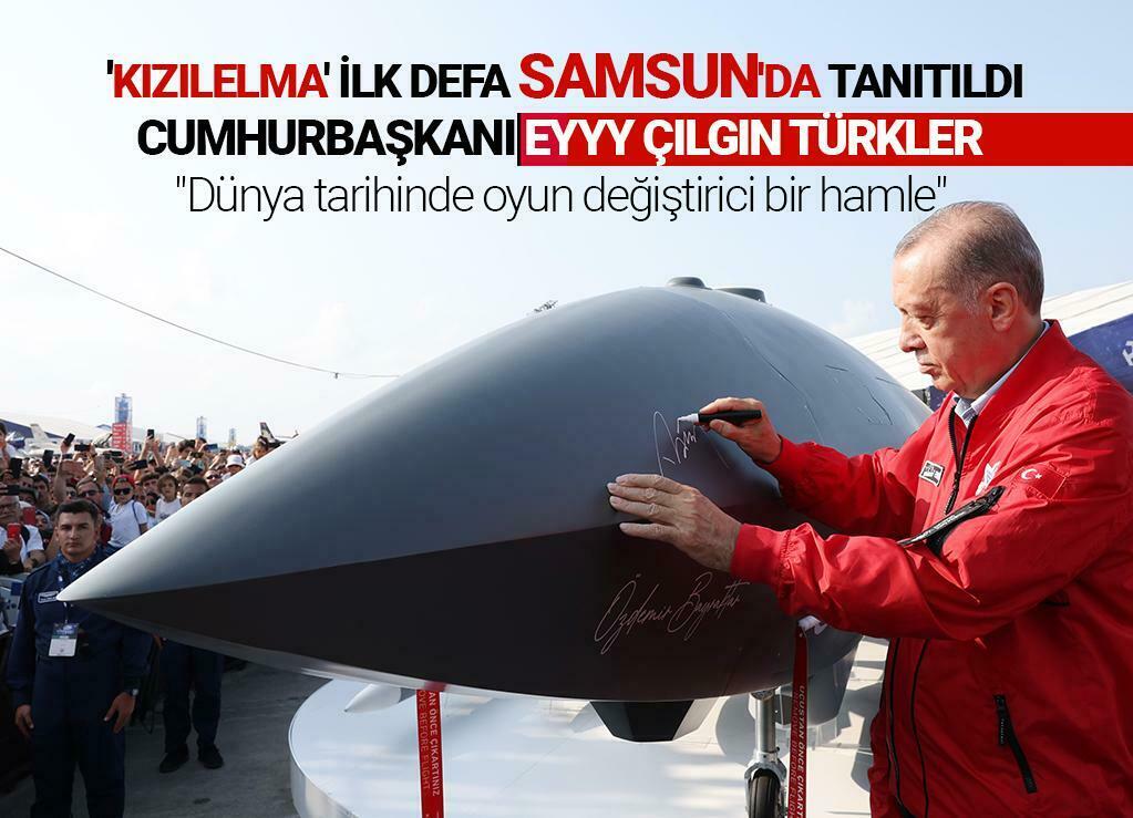 Cumhurbaşkanı, TEKNOFEST Karadeniz'in 5. gününe katıldı