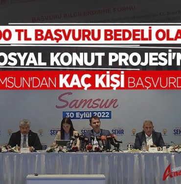 İşte Samsun'da başvuran vatandaş sayısı -