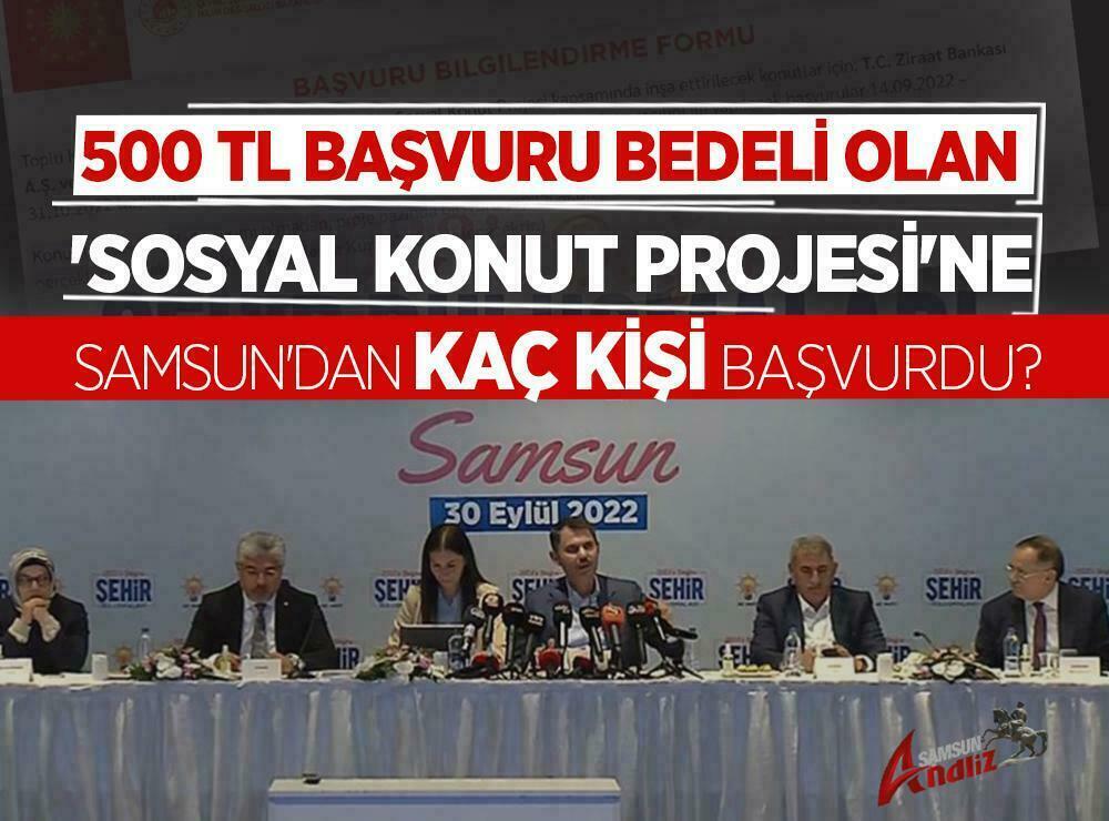 İşte Samsun'da başvuran vatandaş sayısı -