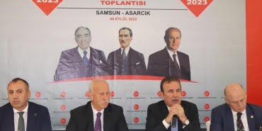 MHP heyeti Samsun'da vatandaşla buluştu!