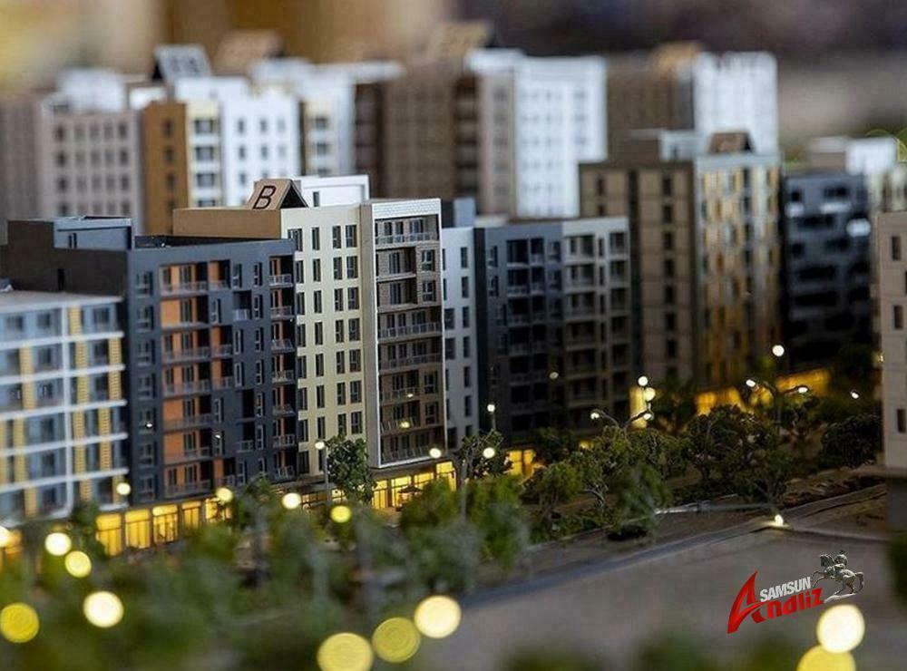 Samsun'da TOKİ sosyal konutları