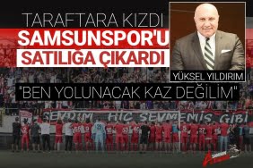 Samsunspor taraftarına sert tepki…