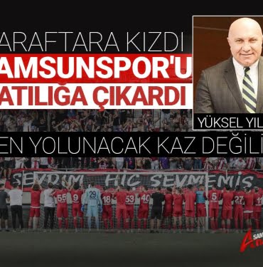 Samsunspor taraftarına sert tepki…