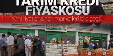 TARIM KREDI FIYASKOSU