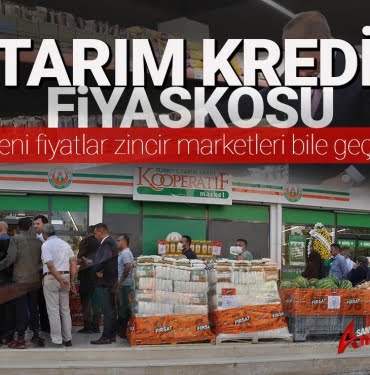 TARIM KREDI FIYASKOSU