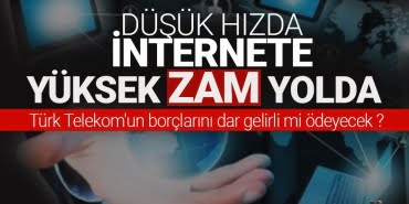 Zamlı internet tarifesi yolda…