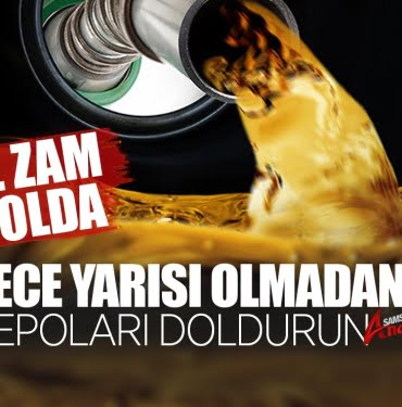 Akaryakıt fiyatlarına peş peşe üçüncü zam!