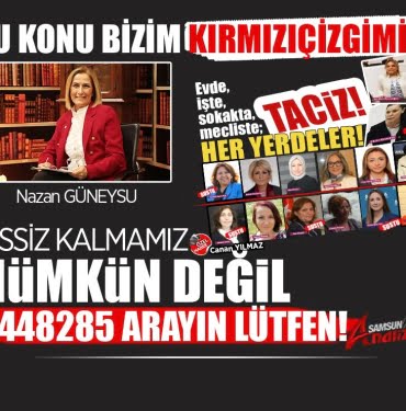 Tacize sesiz kalmamız mümkün değil