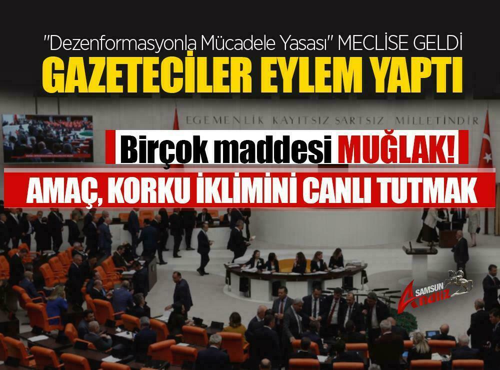 Gazetecilerin Dezenformasyonla Mücadele Yasası'na tepkileri sürüyor