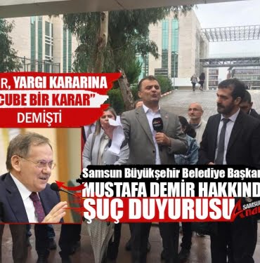 Mustafa Demir'den yargı kararına ucube benzetmesi