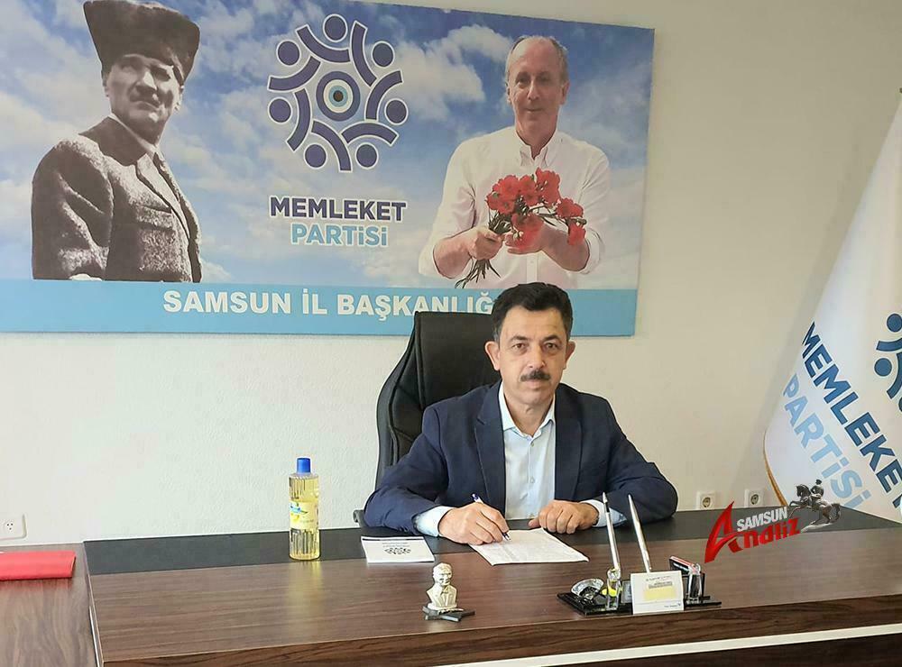 Memleket Partisi'nin İlkadım İlçe Başkanı Rüstem Kara oldu