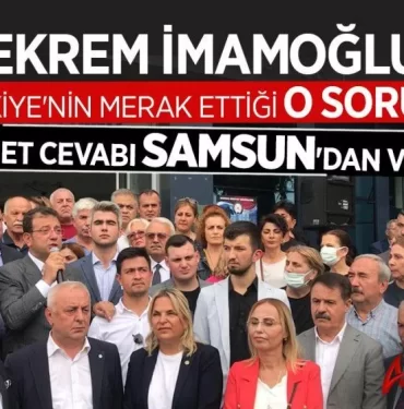 Samsun, bu ittifak için çok önemli…