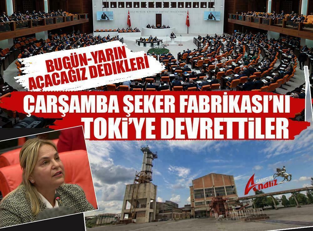 Samsun’da verilen sözler yalan oldu