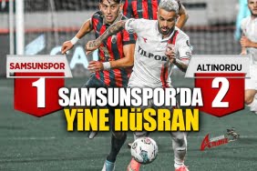 Samsunspor deplasmandan mağlup dönüyor