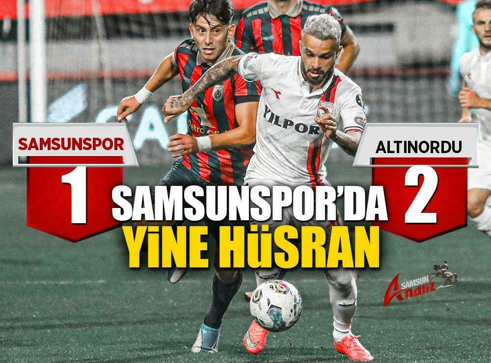 Samsunspor deplasmandan mağlup dönüyor