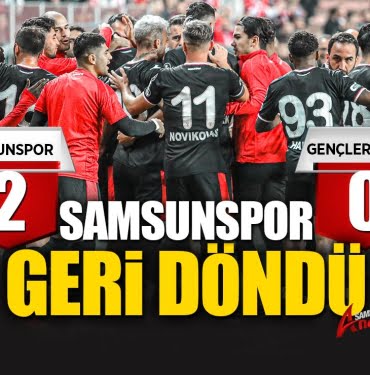 Samsunspor'un galibiyet hasreti son buldu