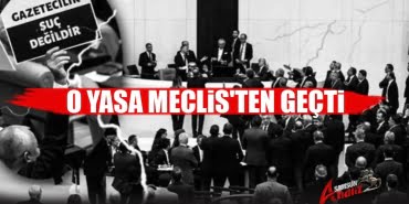 Sansür yasası Meclis’ten geçti