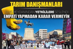 Tarım Danışmanları Ulus Meydanı'ndan
