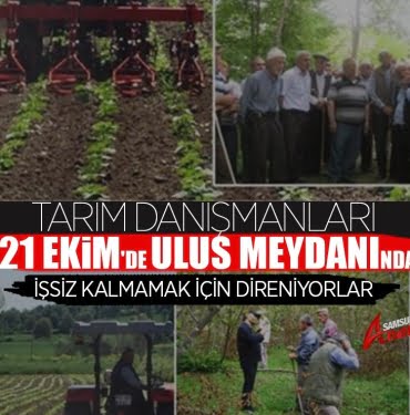 Tarım danışmanları işsiz kalmamak için direniyorlar