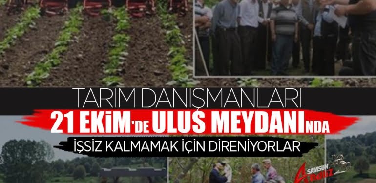 Tarım danışmanları işsiz kalmamak için direniyorlar