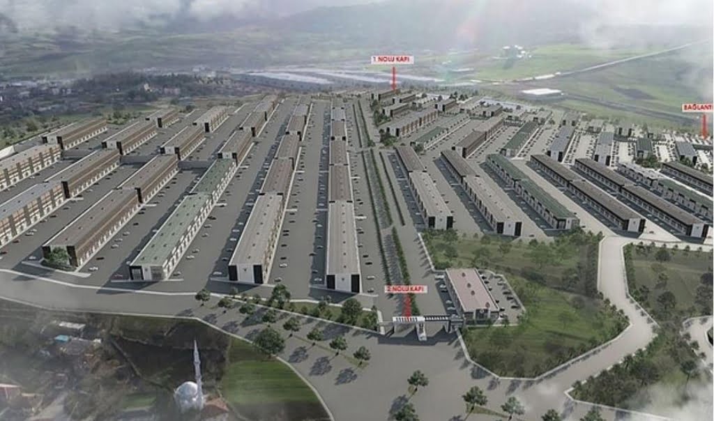 Toybelen'de kurulan yeni sanayi sitesi için kura başlıyor