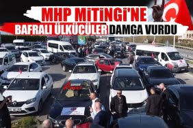Bafralı Ülkücülerden miting damgası