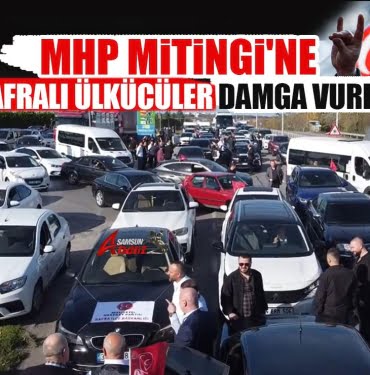 Bafralı Ülkücülerden miting damgası