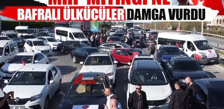 Bafralı Ülkücülerden miting damgası