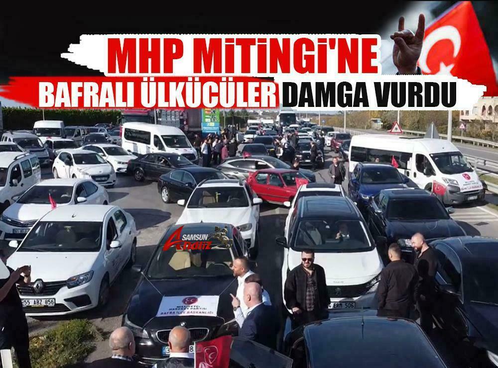 Bafralı Ülkücülerden miting damgası