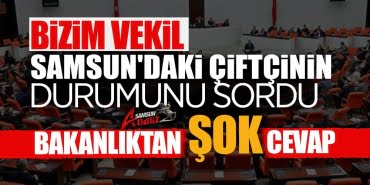 Bakanlık Samsun çiftçisini durumun 'sır' etti