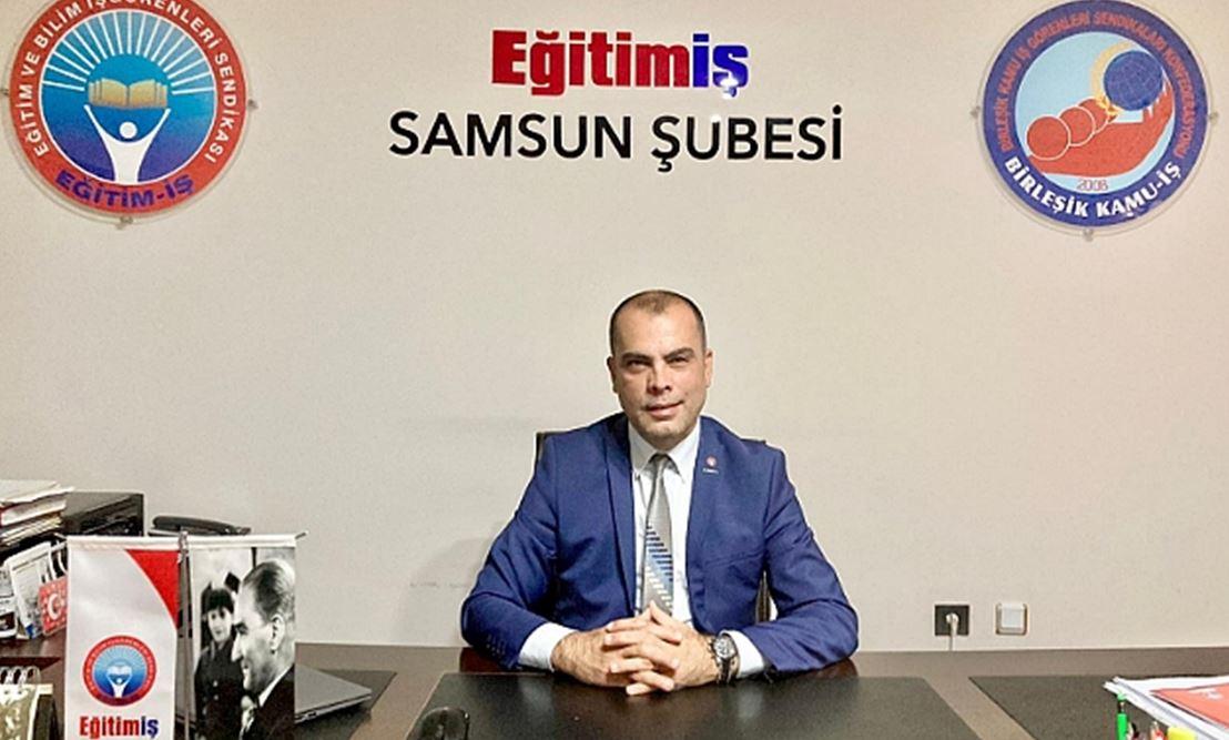 Eğitim İş Şube Başkanı Volkan Erken