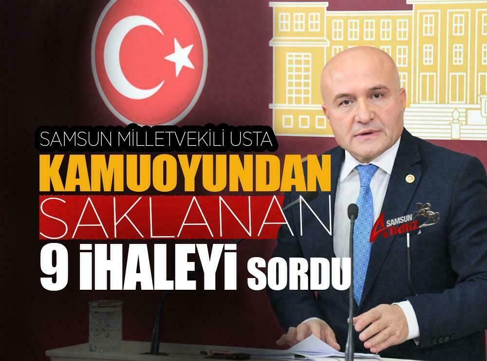 Usta, saklanan ihalelerin akıbetini sordu